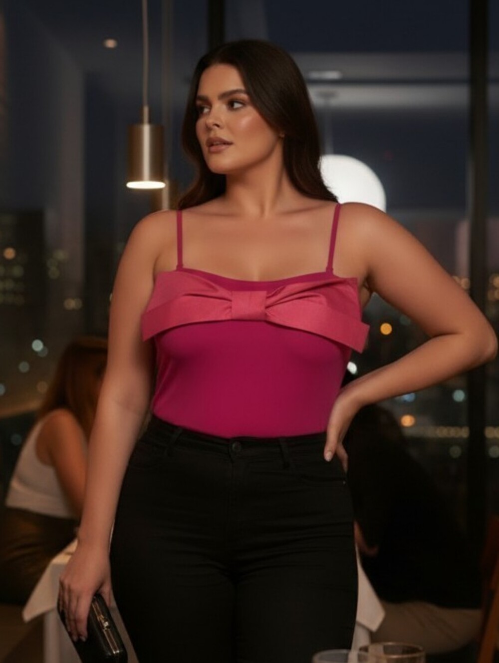 Thirty Thirty Hot Pink Bodysuit – Size 3X
